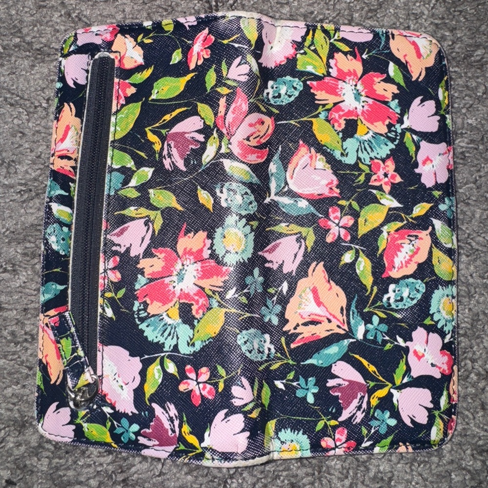 Floral Long Wallet